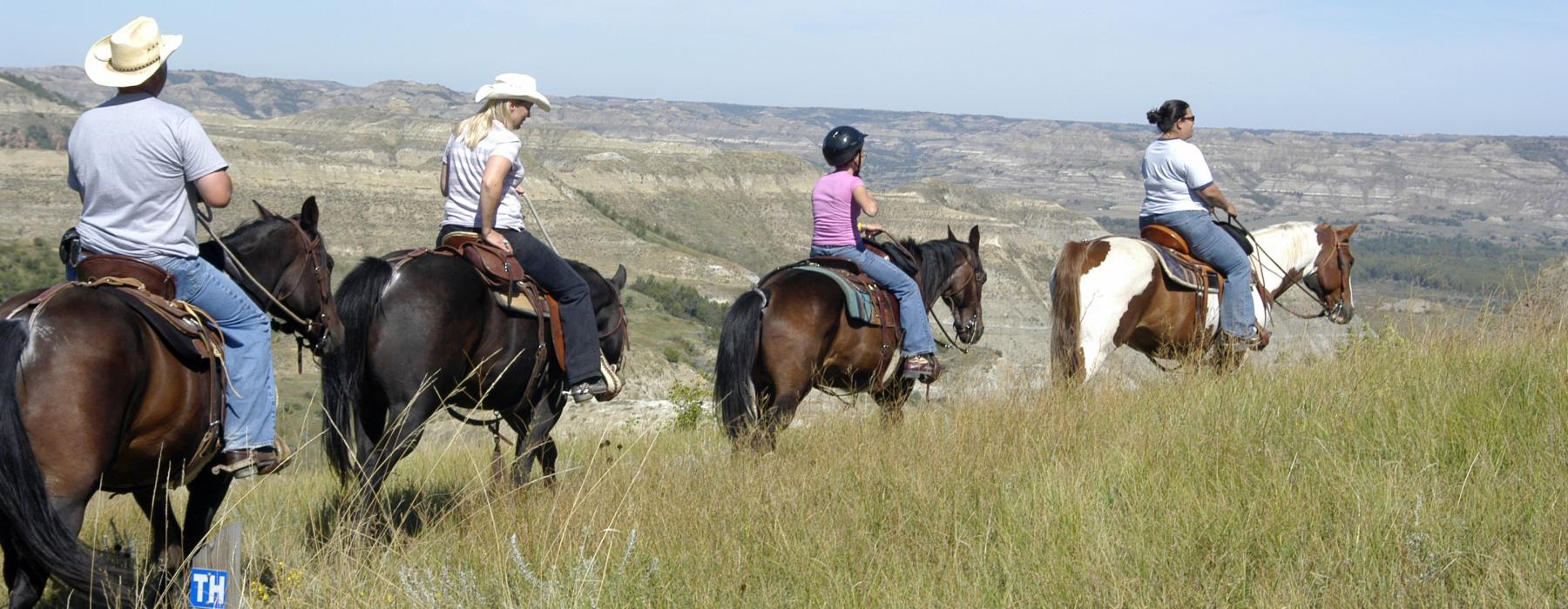 Horseback Riding North Dakota Parks and Recreation